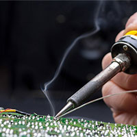 How to deal with solder fumes?